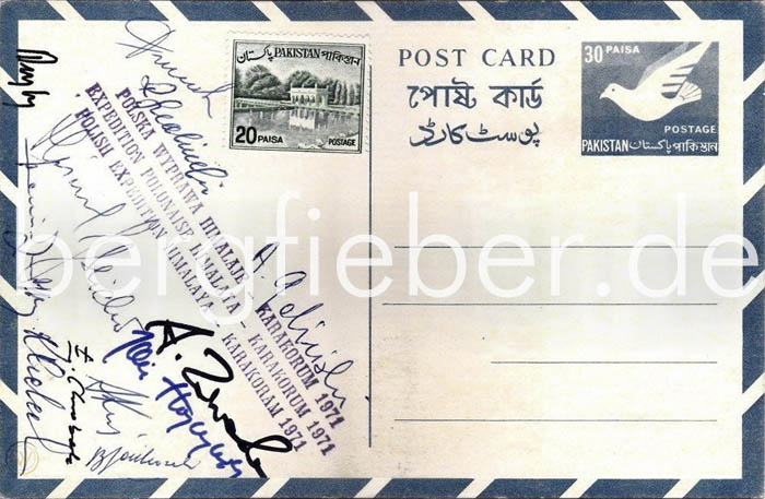 Gru&szlig;karte 1971